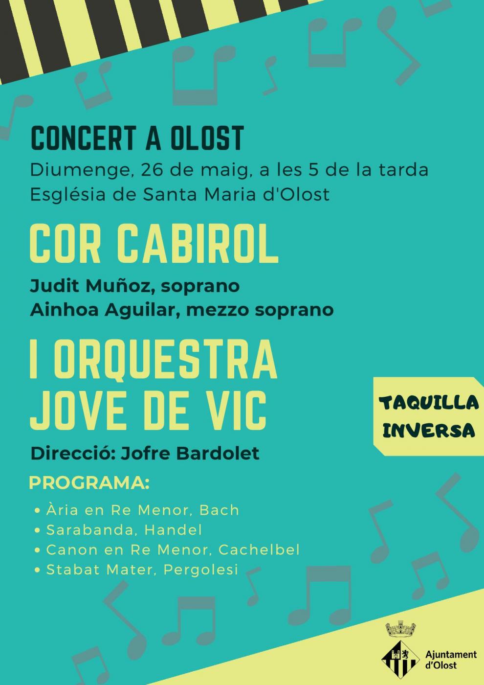 Concert del Cor Cabirol a Olost